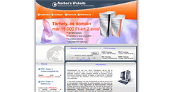 Desktop Screenshot of norbees.animgo.hu